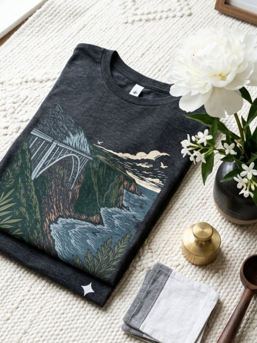Men’s Big Sur T-Shirt | Coastal California Graphic Tee